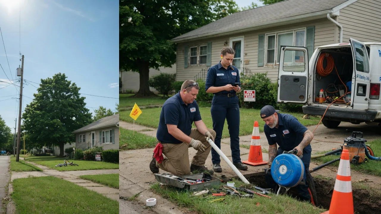 Sewer Line Repair in Guernsey, IA near me